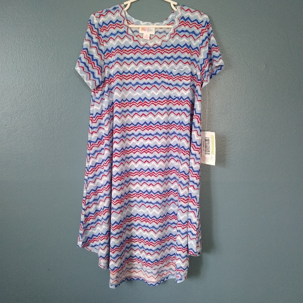 NWT Girl's Lularoe Scarlett Dress Size 8